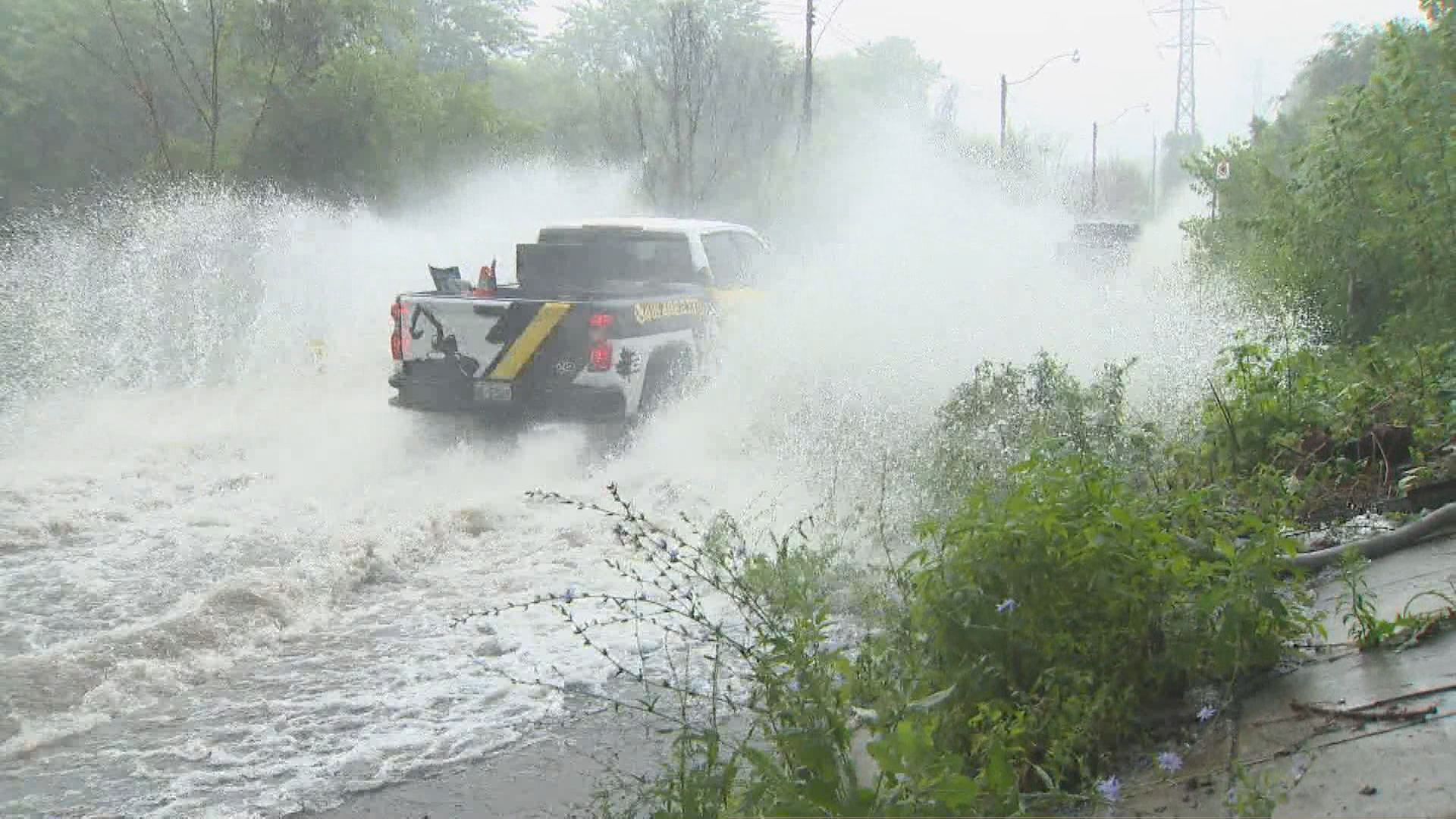 Click to play video: 'Flooding prevention and risks'