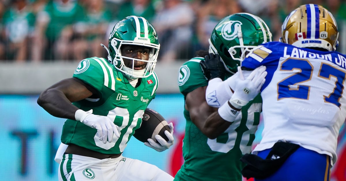 Saskatchewan Roughriders release Ajou Ajou after wide receiver suspended by CFL