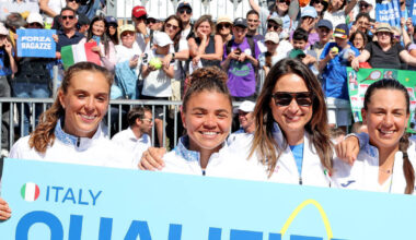 Reigning Champions Italy secure Finals return in style against Japan - Billie Jean King Cup