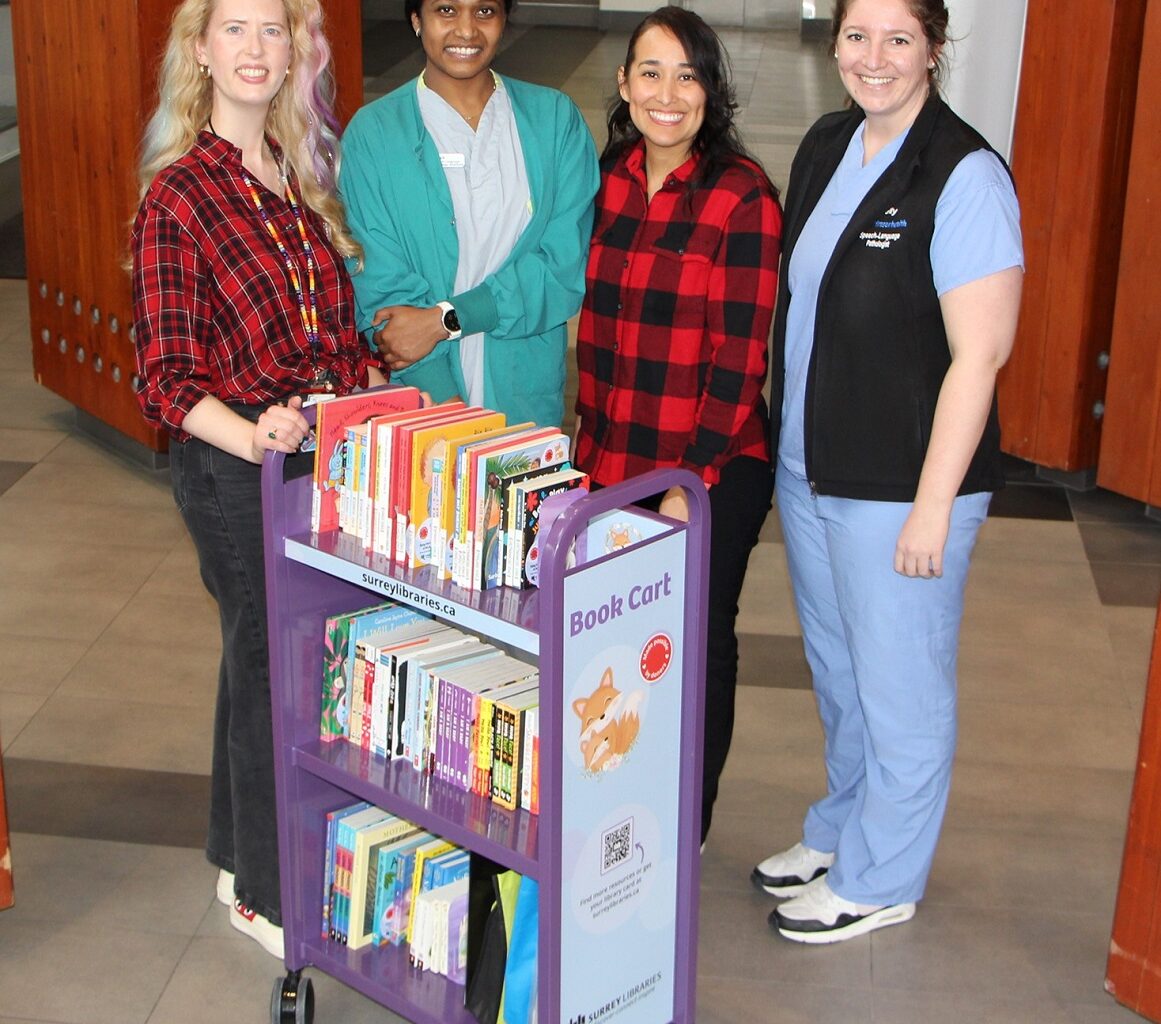 Surrey Libraries caring for NICU families with early literacy support