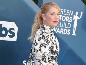 Christina Applegate attends 26th Annual Screen Actors Guild Awards at The Shrine Auditorium on Jan. 19, 2020 in Los Angeles.