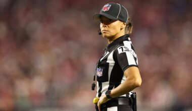 One of the NFL’s first female officials sues league over treatment, firing