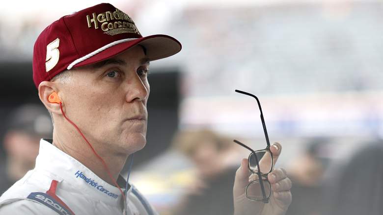 Kevin Harvick during NASCAR Cup Series All-Star Race practice at North Wilkesboro Speedway