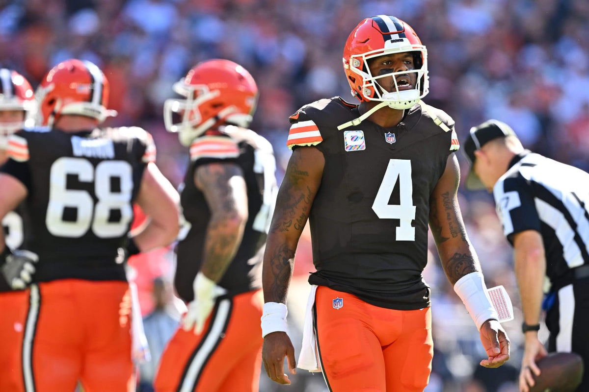 Browns back and forth: Myles Garrett trade speculation, QB battle, Todd Monken’s honeymoon phase