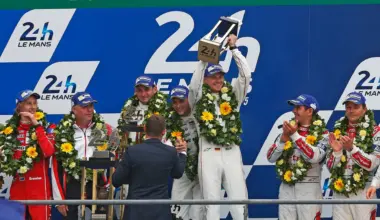 NUERBURG, GERMANY - SEPTEMBER 27: The #31 Ferrari 296 GT3 driven by Max Verstappen of Netherlands