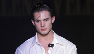 Braden ‘Clavicular’ Peters walks the runway during the Elena Velez Ready to Wear Fall/Winter 2026-2027 fashion show as part of the New York Fashion Week on February 12, 2026 in NY.