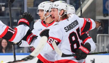 Ottawa Senators clinch playoff spot with win over Isles, Detroit losing to New Jersey