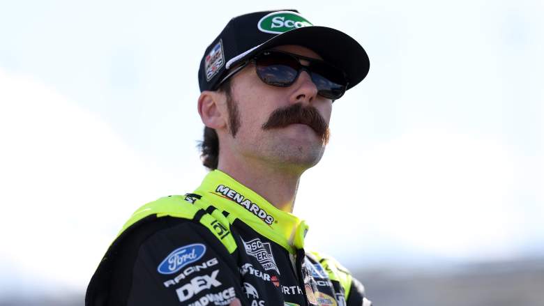 Ryan Blaney during qualifying for the NASCAR Cup Series AdventHealth 400 at Kansas Speedway in April 2026