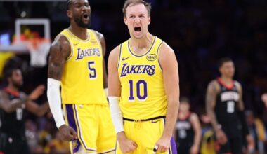 Luke Kennard once lit up Ohio. Now he’s doing it for LeBron James’ Lakers