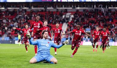 Toronto FC goalkeeper scores tying goal at the death on wild midweek MLS night