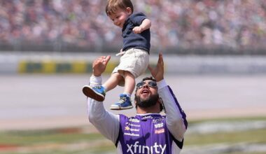 Bubba Wallace on life with two young children, and wishing for more time: 12 Questions
