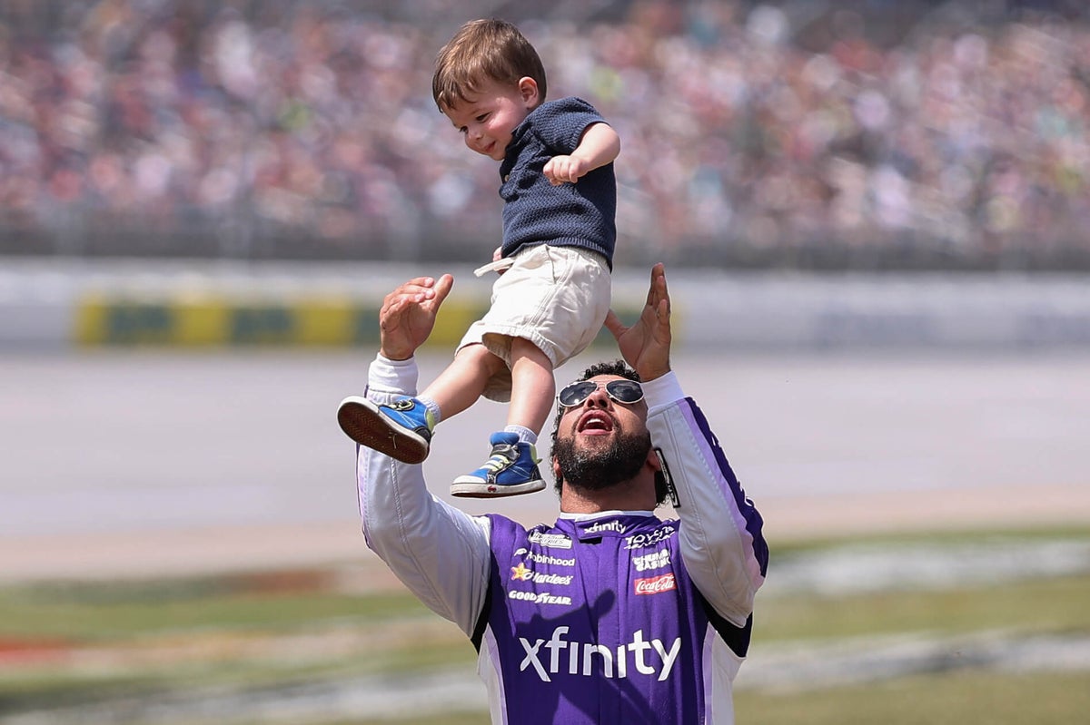 Bubba Wallace on life with two young children, and wishing for more time: 12 Questions