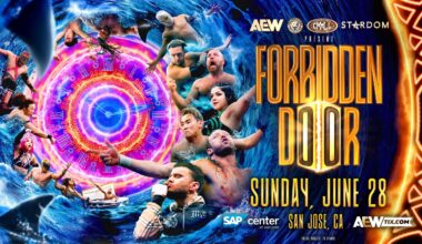 AEW Forbidden Door 2026 graphic