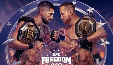 History! Official UFC White House poster revealed for ‘Freedom 250’