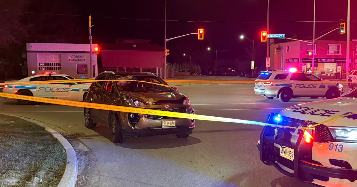 Mississauga collision sends two pedestrians to hospital