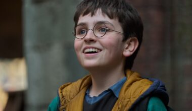 Dominic McLaughlin as Harry Potter (Aidan Monaghan/HBO)