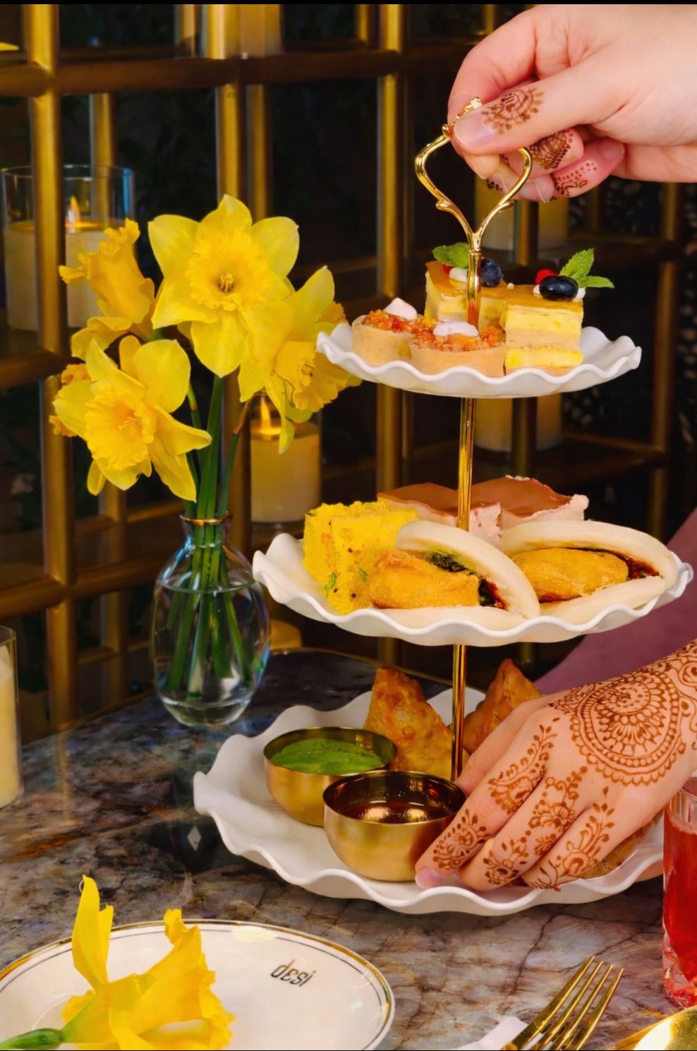 Desi Indian Lounge High Tea
