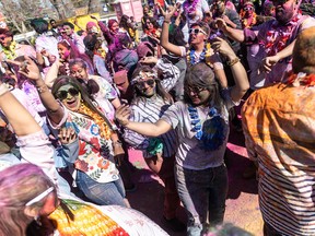 Holi Festival of Colours in Calgary