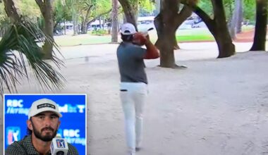 Max Homa's 'spoiled' golfer comment comes back to haunt him after RBC Heritage club-throwing meltdown