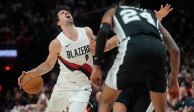 Spurs Jackals turn Trail Blazers star Deni Avdija’s chipped tooth into Game 5 punchline