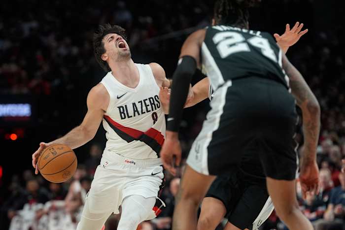Spurs Jackals turn Trail Blazers star Deni Avdija’s chipped tooth into Game 5 punchline