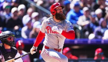 Brandon Marsh helps power seven-run first inning as Philadelphia Phillies beat Colorado Rockies