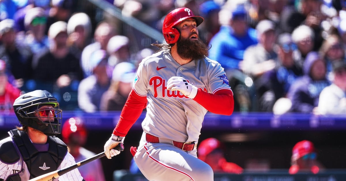 Brandon Marsh helps power seven-run first inning as Philadelphia Phillies beat Colorado Rockies