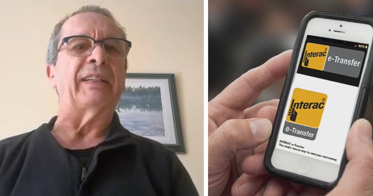 E-transfer mistake almost cost Ontario man $1,600