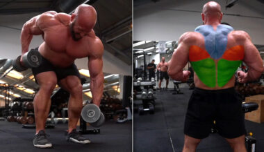 IFBB Pro Petar Klančir’s Dumbbell Row Variation to Build a Bigger Back