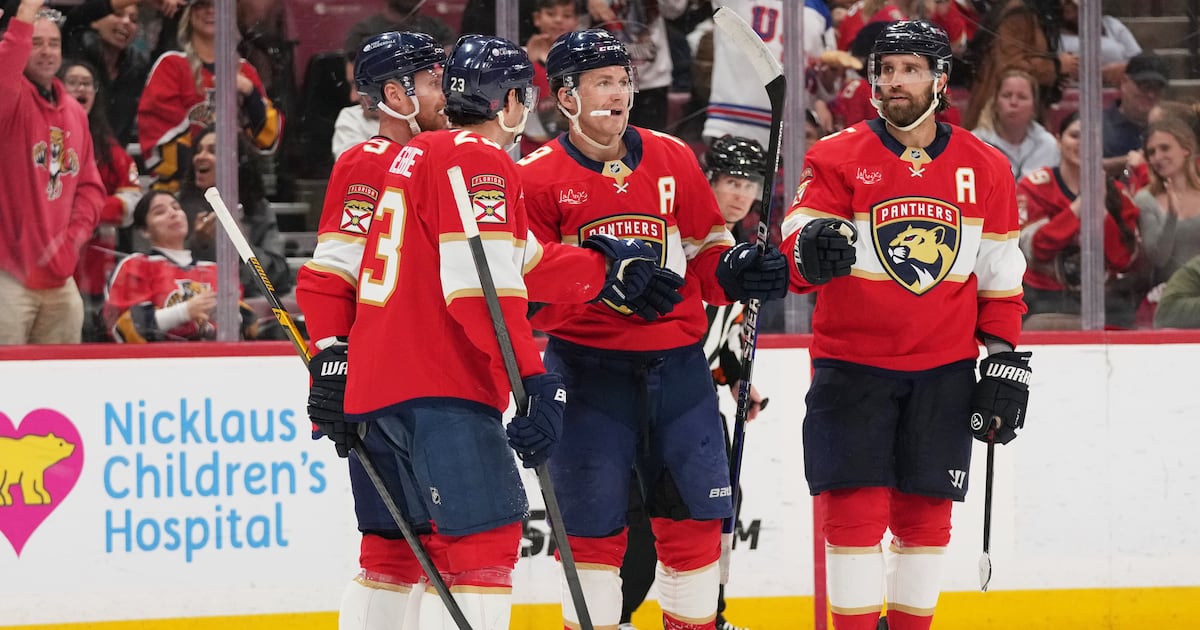 Florida Panthers strike fast, chase Linus Ullmark in win over Ottawa Senators
