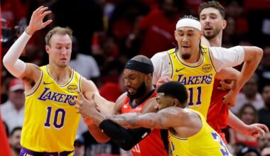 Los Angeles Lakers' Marcus Smart, Luke Kennard fined for Game 4 actions