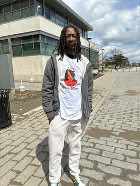 David Smith, brother of Sharron Williams. MICHELE MANDEL/TORONTO SUN