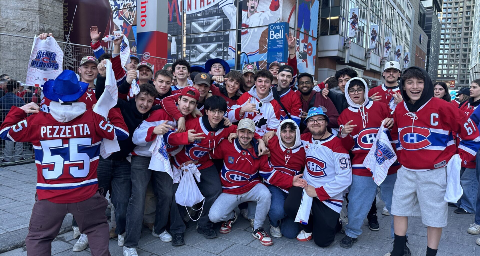 fans pack downtown Montreal ahead of Game 3