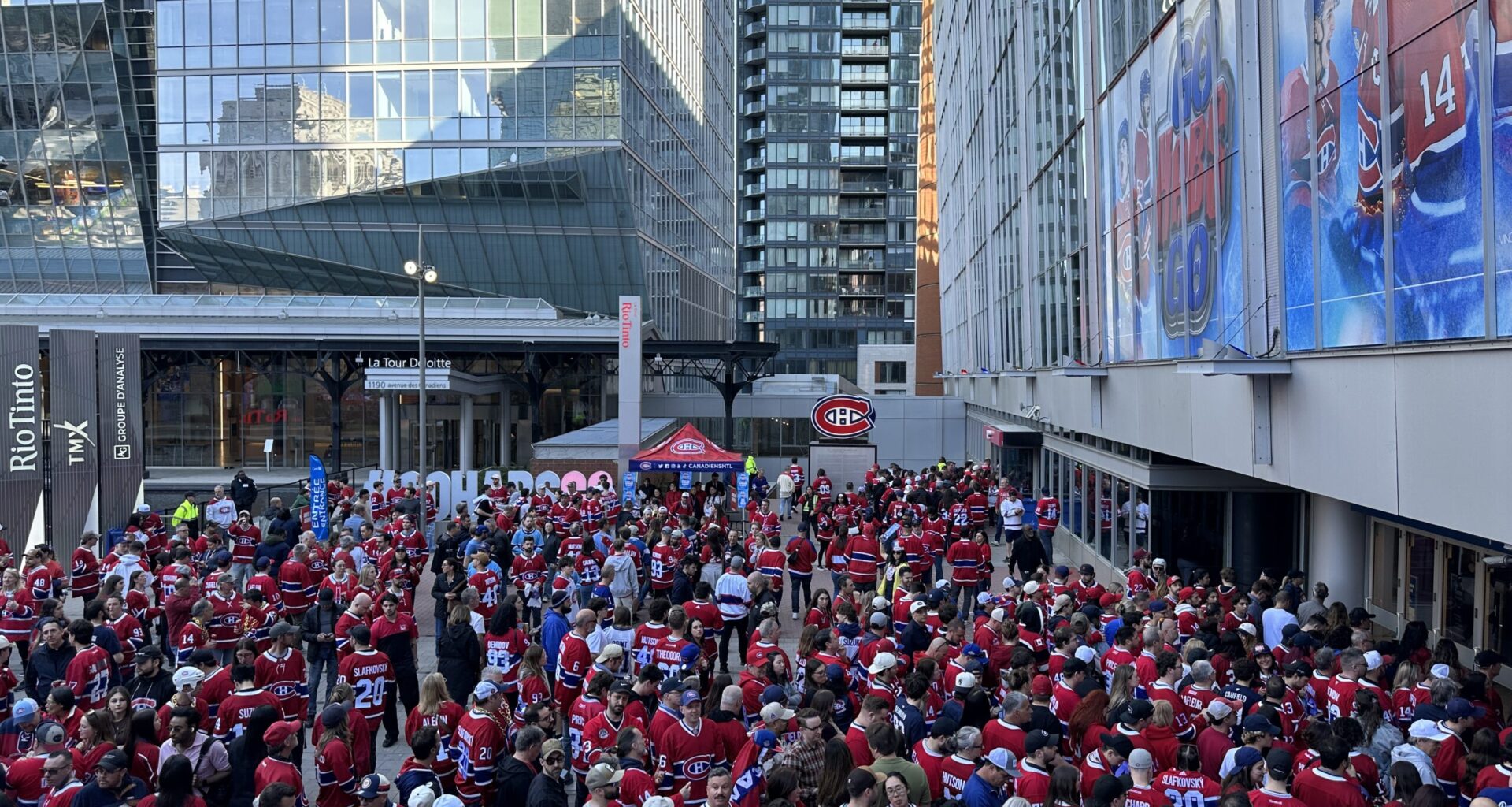 faceoff fever hits downtown Montreal ahead of Habs Game 4