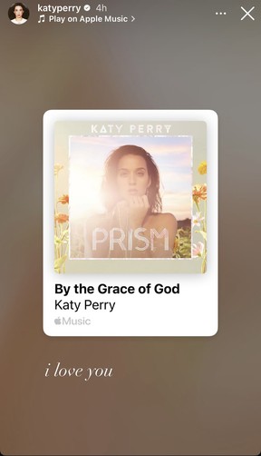 Katy Perry shared her love with fans after Ruby Rose's sexual assault allegation.