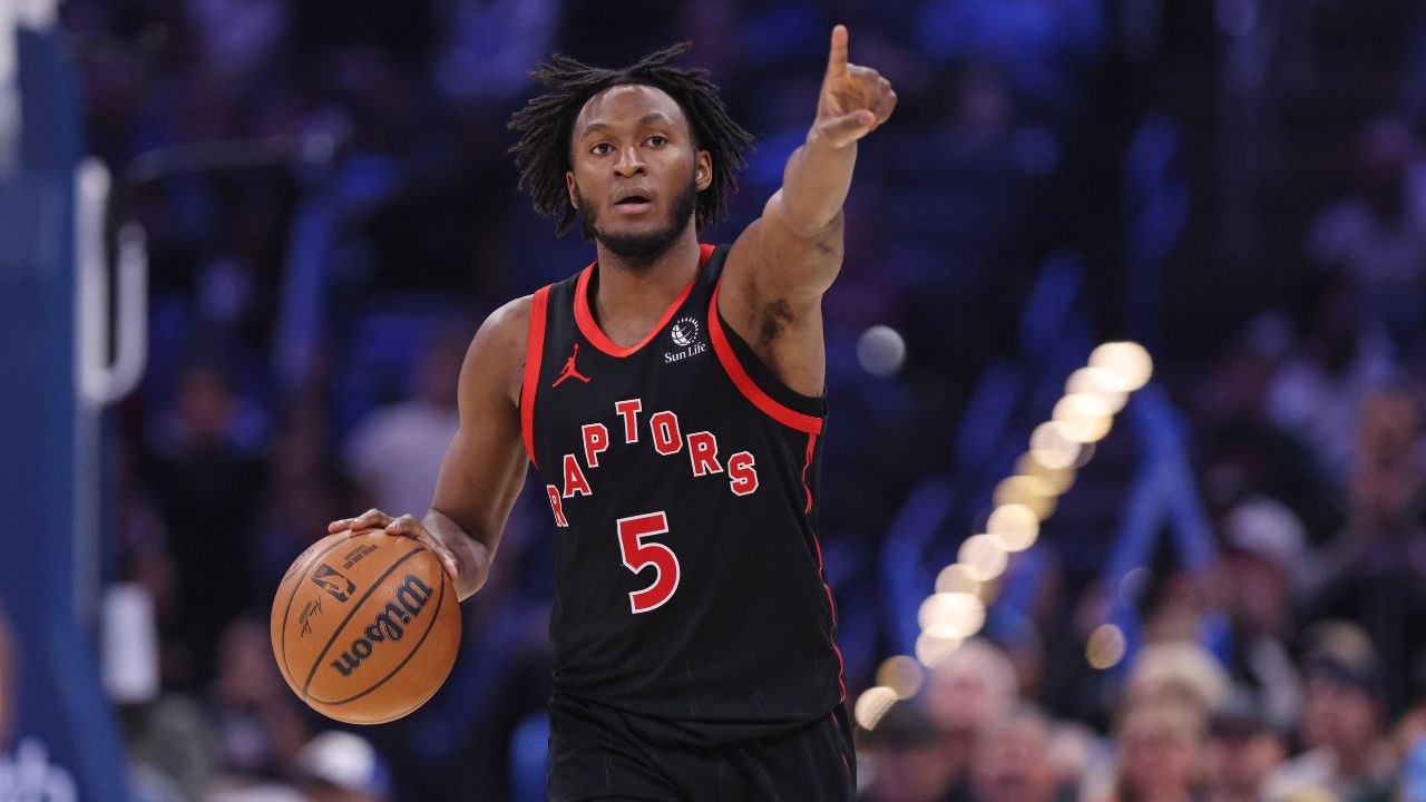 Raptors' Quickley exits regular-season finale with hamstring tightness