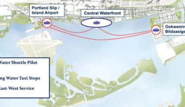 New east-West Water Shuttle Pilot launching this summer in Toronto's Inner Harbour
