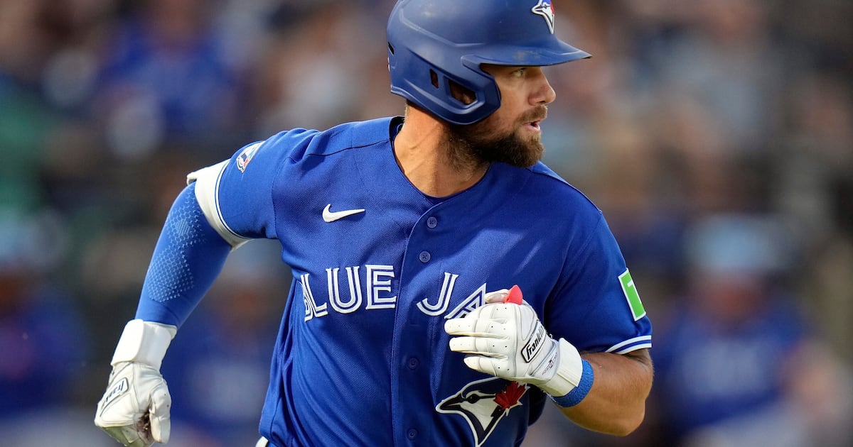 Toronto Blue Jays’ Nathan Lukes leaves game vs. Cleveland Guardians with injury