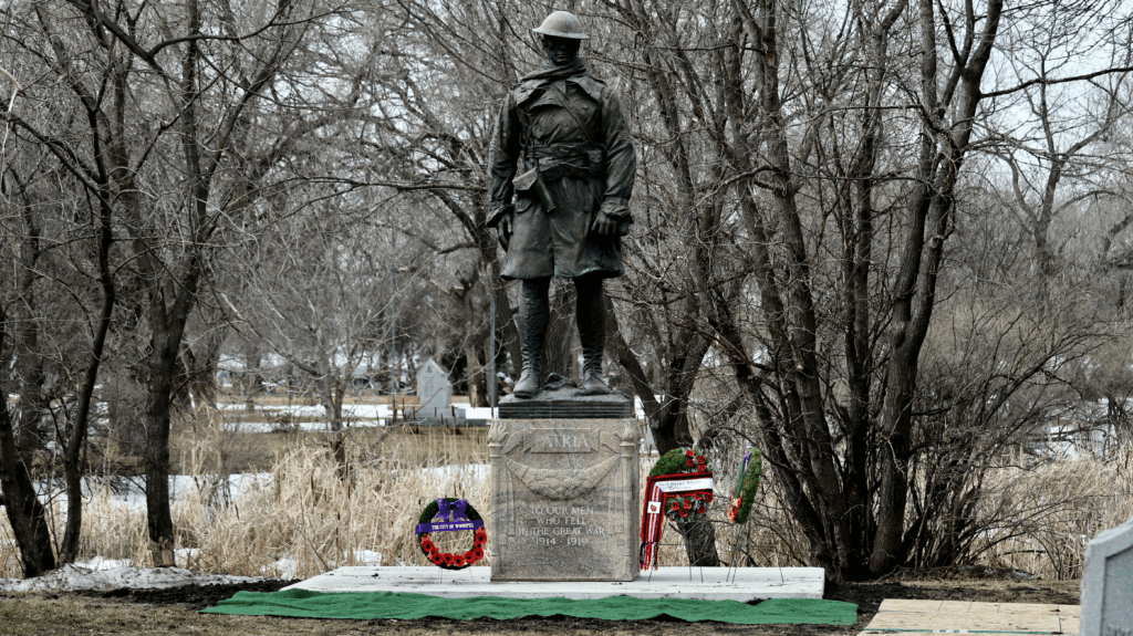 WWI memorial moved to Brookside Cemetery’s Field of Honour