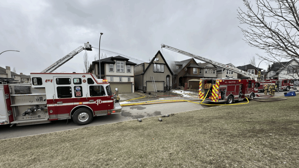 Crews respond to house fire in SE Calgary