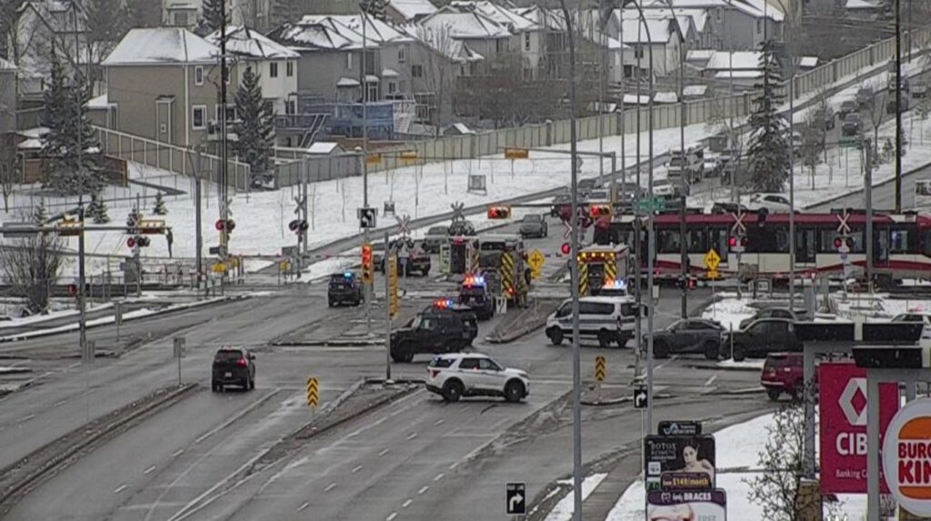 A pedestrian-involved incident in southwest Shawnessy in Calgary on Sunday, April 26, 2026
