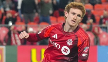 Goalkeeper Luke Gavran scores in stoppage time to give Toronto FC a draw against Philadelphia Union
