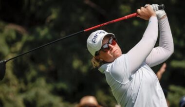 Lauren Coughlin takes two-shot lead over Nelly Korda into final round of Aramco Championship