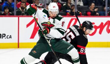 Jake Sanderson returns to Ottawa Senators blue line at crucial time, despite loss to Minnesota Wild