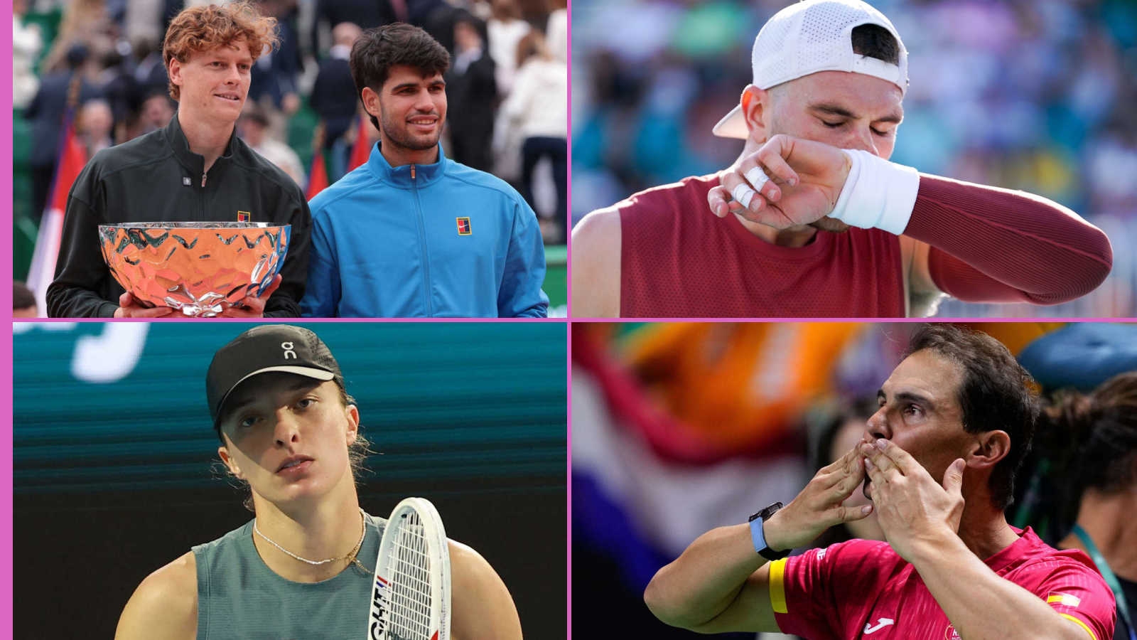 Draper's 'sad' message, Swiatek under fire, Murray falling, Eala +3