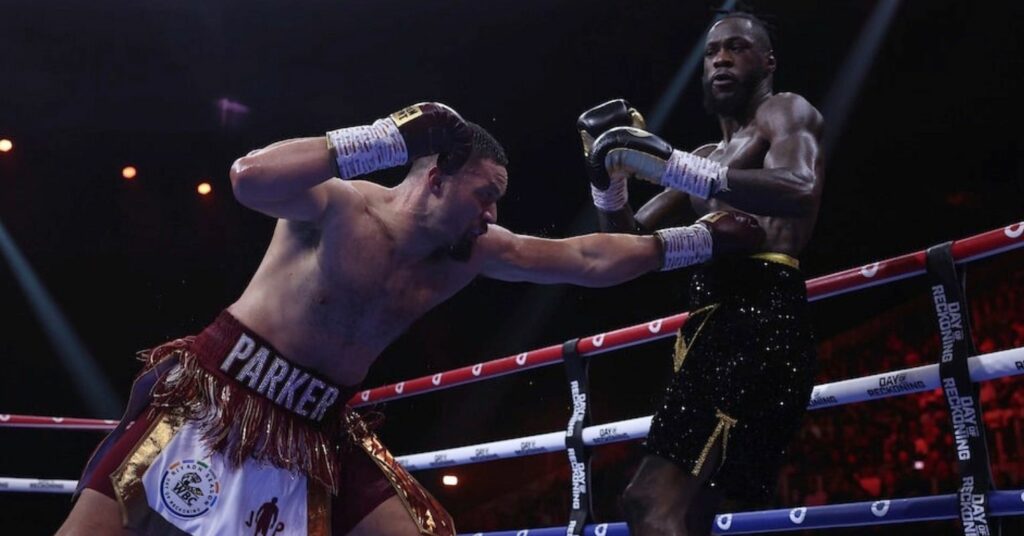 Joseph Parker and Deontay Wilder