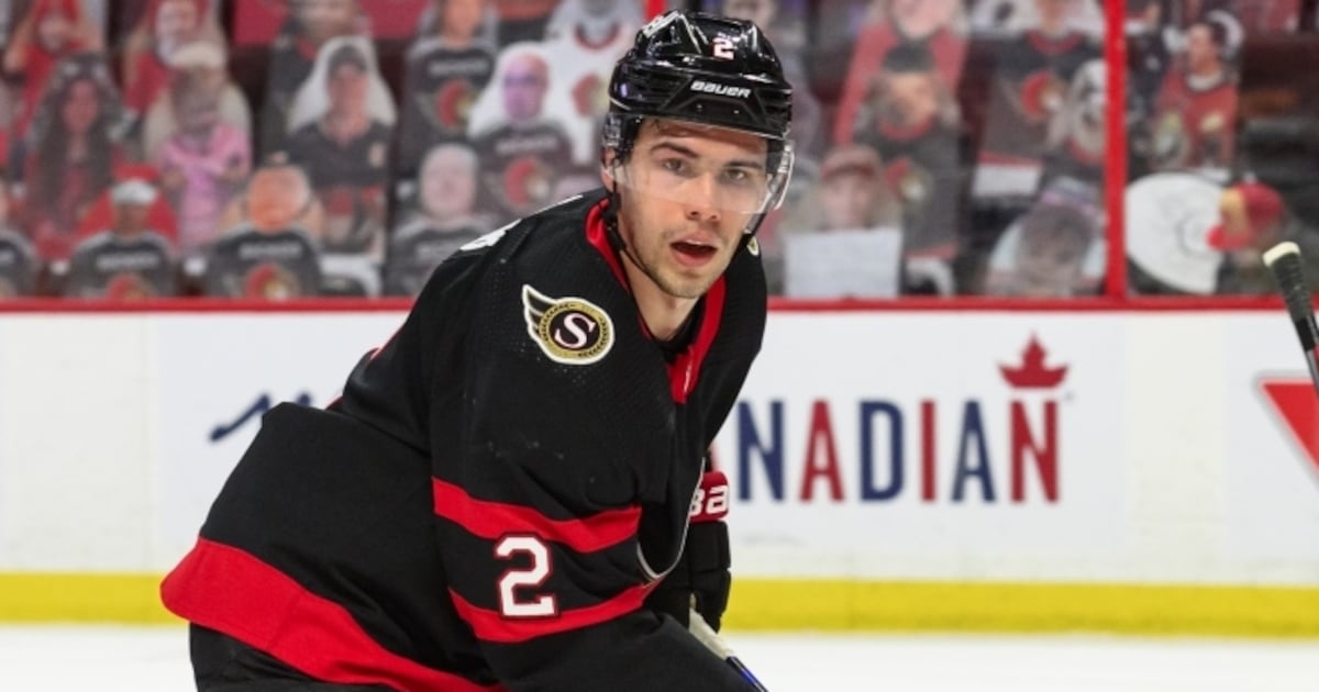 Artem Zub sits in Game 2 for Ottawa Senators with undisclosed injury
