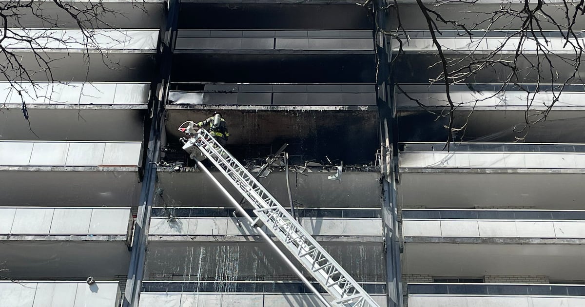 No one hurt after lithium-ion battery fire erupts in downtown Toronto
