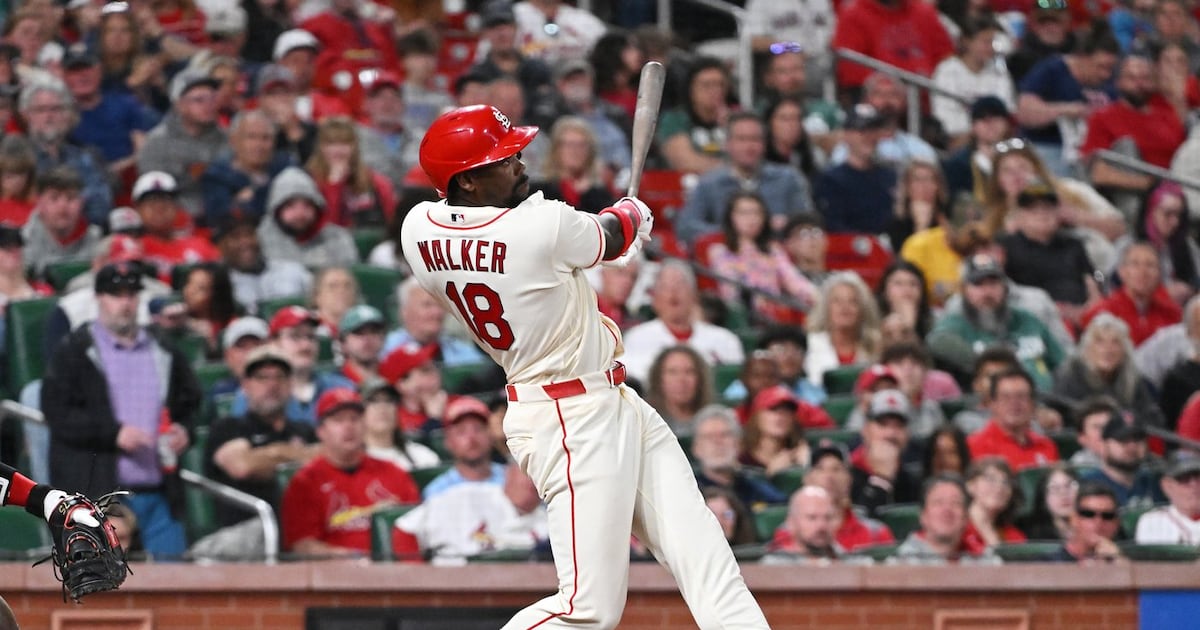 Jordan Walker hits MLB-leading eighth HR to join St. Louis Cardinals greats Stan Musial, Mark McGwire, Scott Rolen and Albert Pujols