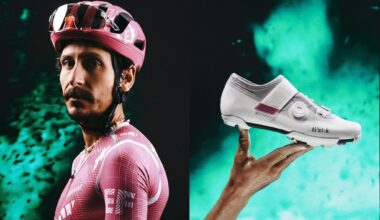 Italian cobblers Fizik make Lachlan Morton's gravel-race shoes roomier